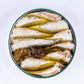 Sardinillas mit Pimiento de Padrón 10–14 Stück La Curiosa La Curiosa