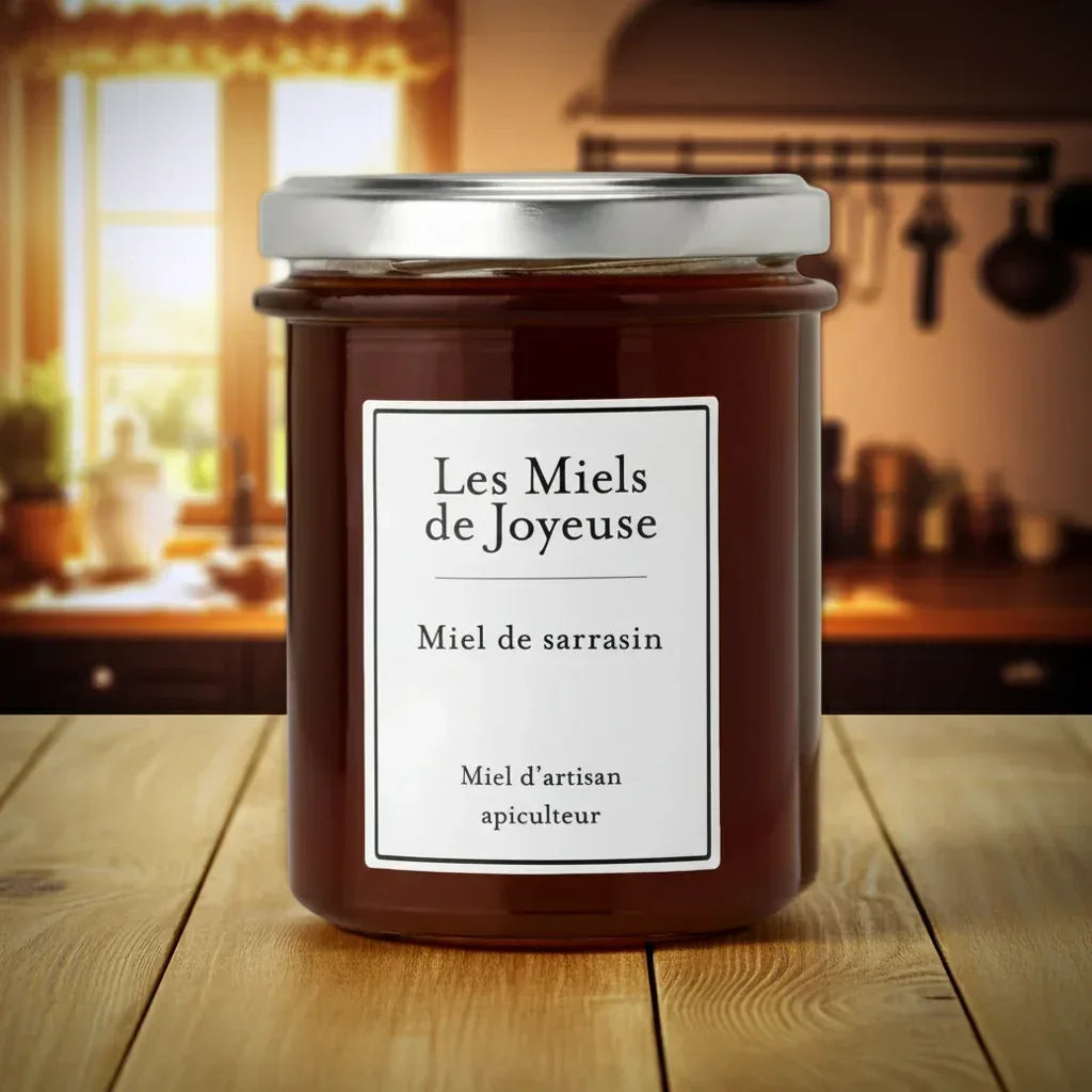 Buchweizenhonig aus der Touraine - Glas 250g Miels de Joyeuse