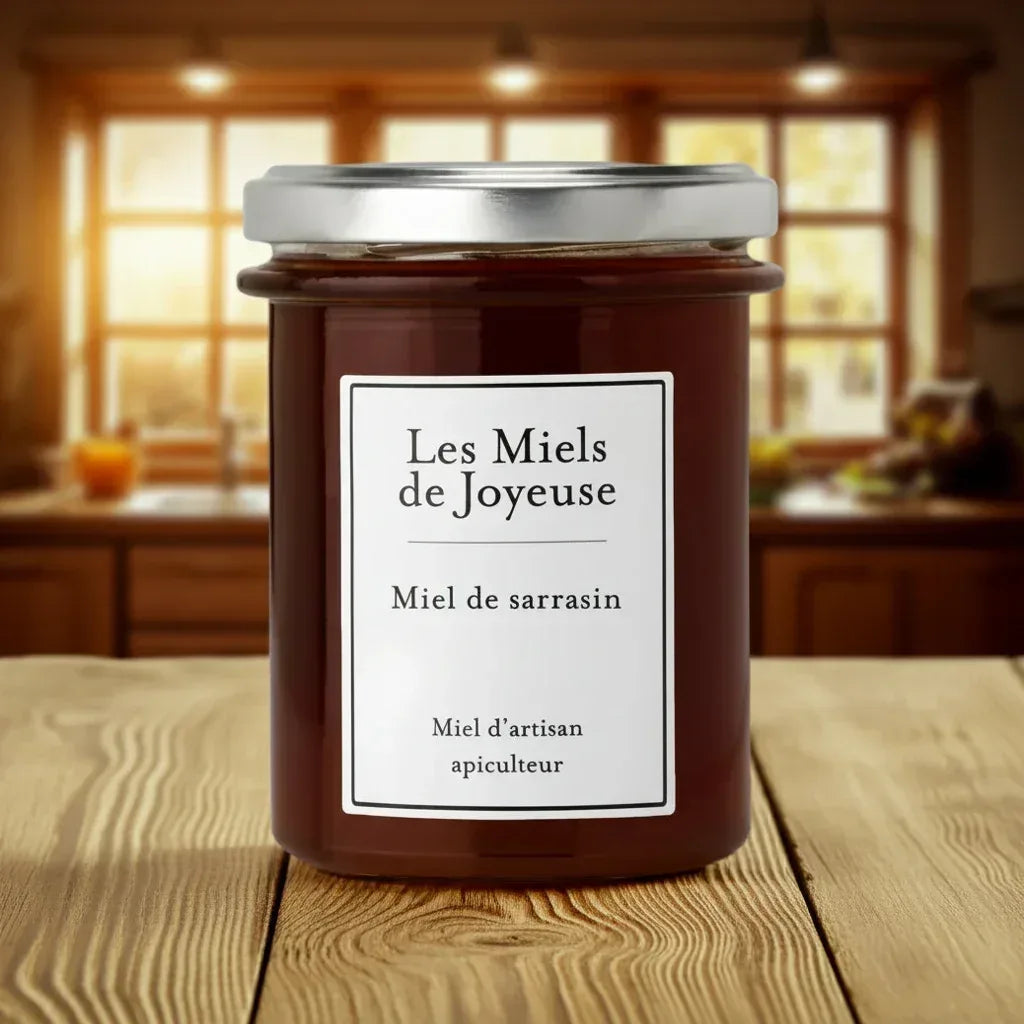 Buchweizenhonig aus der Touraine - Glas 250g Miels de Joyeuse
