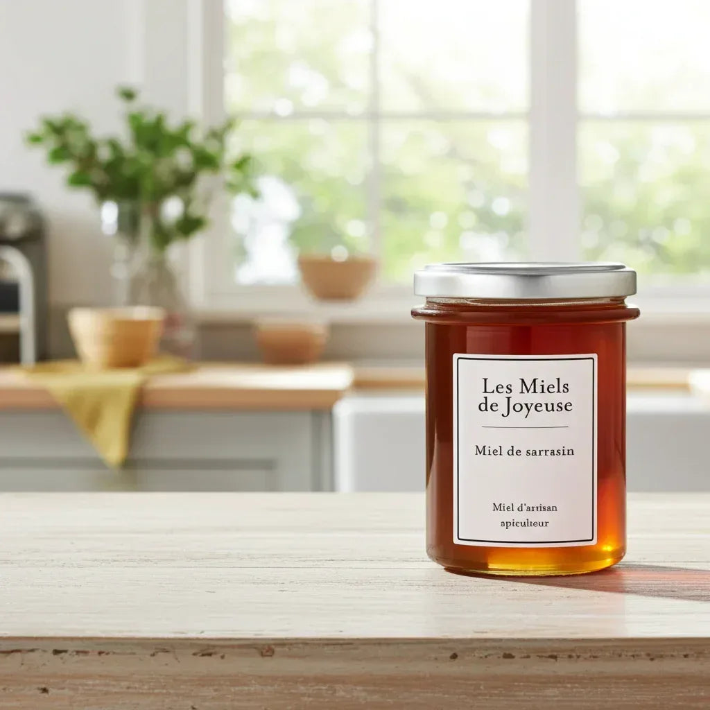 Buchweizenhonig aus der Touraine - Glas 250g Miels de Joyeuse
