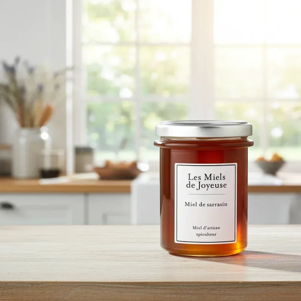 Buchweizenhonig aus der Touraine - Glas 250g Miels de Joyeuse