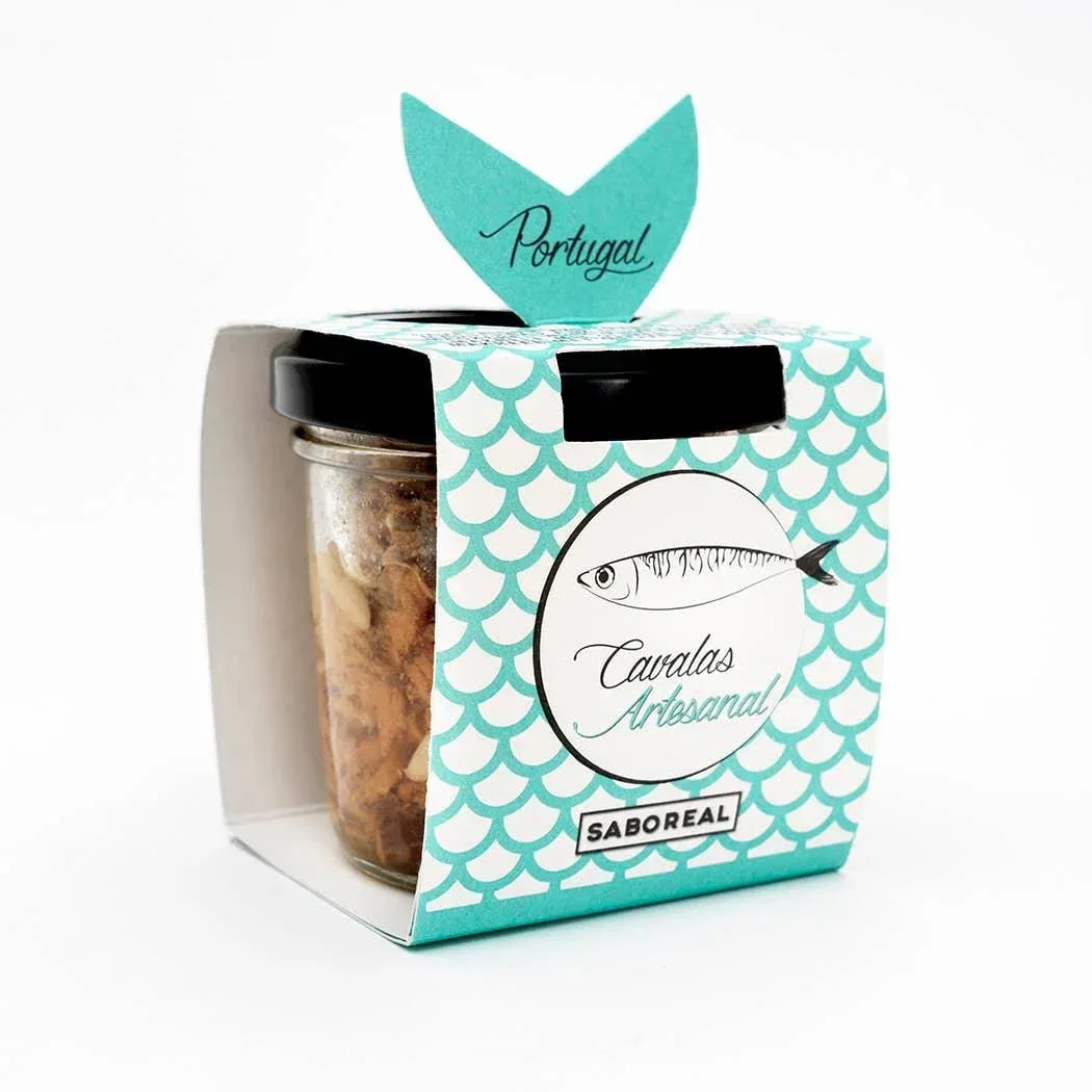 PETISCADA Makrele mit Oliven und Mandeln (Saboreal) 100g Conserveira do Arade