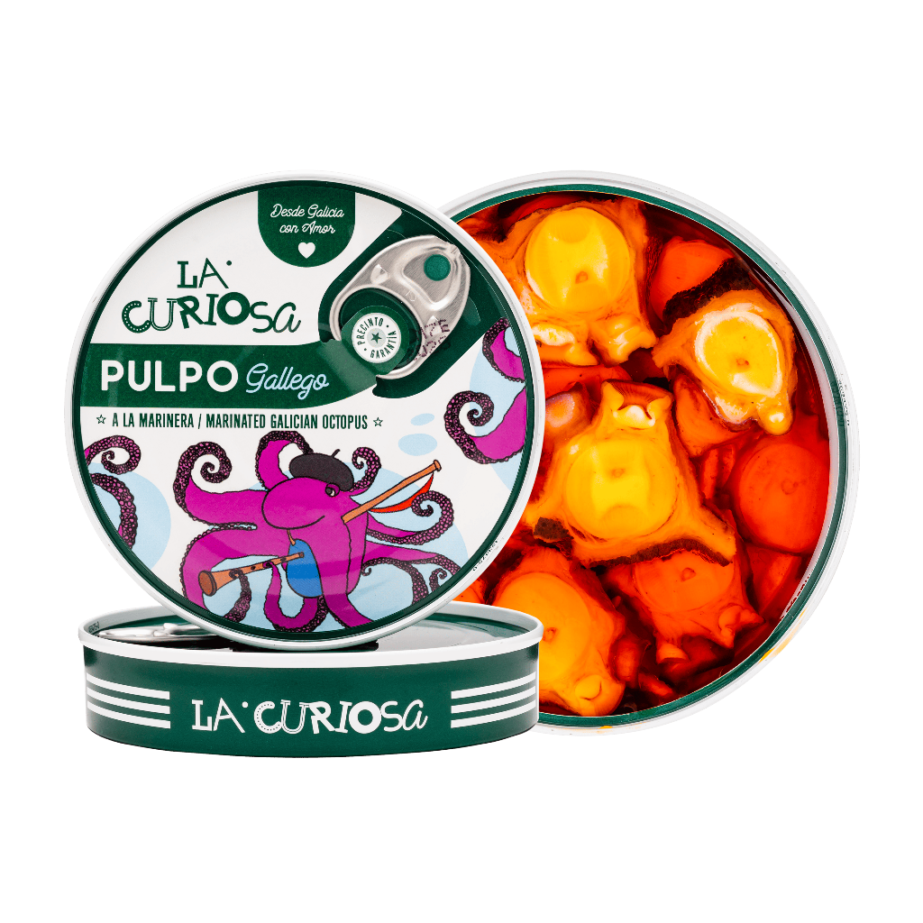Pulpo Gallego a la Marinera (Galicischer Oktopus in Marinade) La Curiosa
