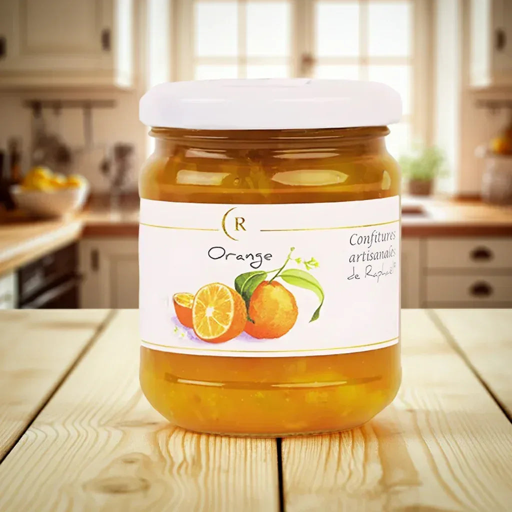 Orangen-Konfitüre Extra 250g Confitures de Raphaël