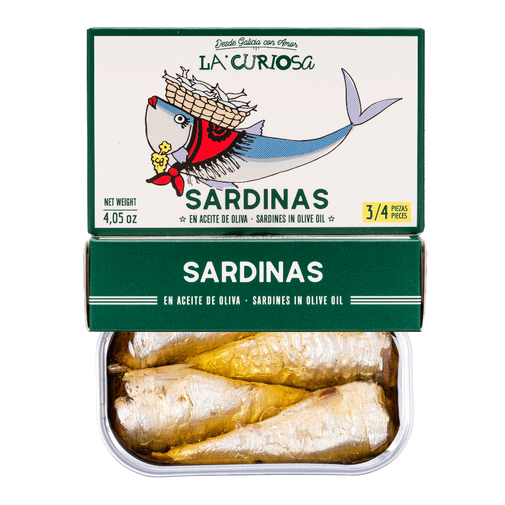Sardinen in Olivenöl La Curiosa Jahrgang 2021 La Curiosa