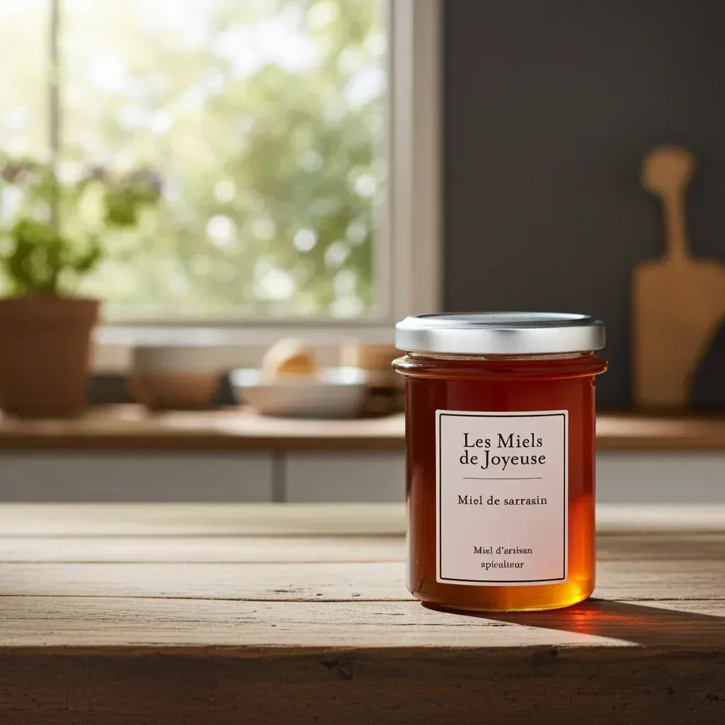 Buchweizenhonig aus der Touraine - Glas 250g Miels de Joyeuse