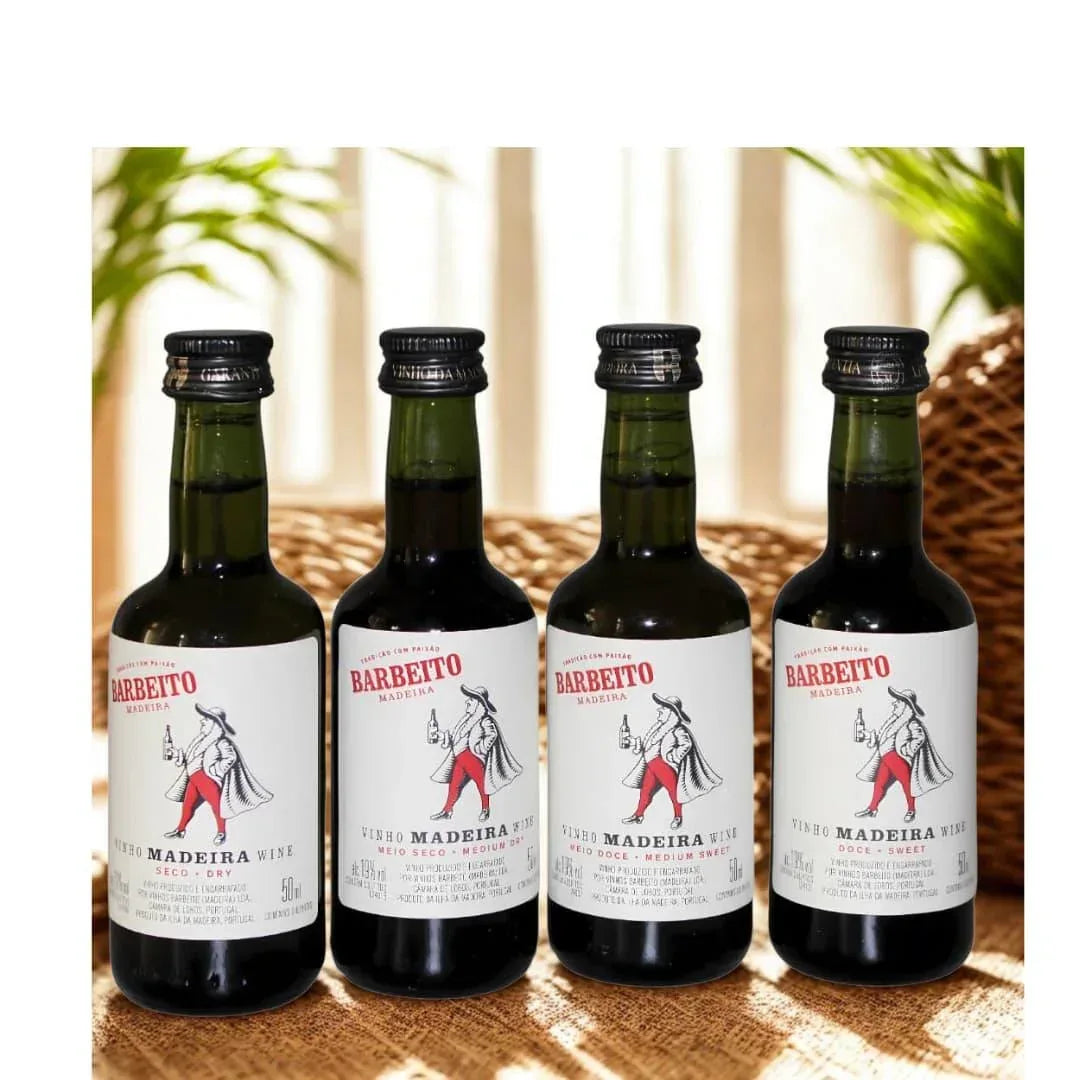 Barbeito Madeira Miniature Set 4 x 50ml in Präsentbox Barbeito