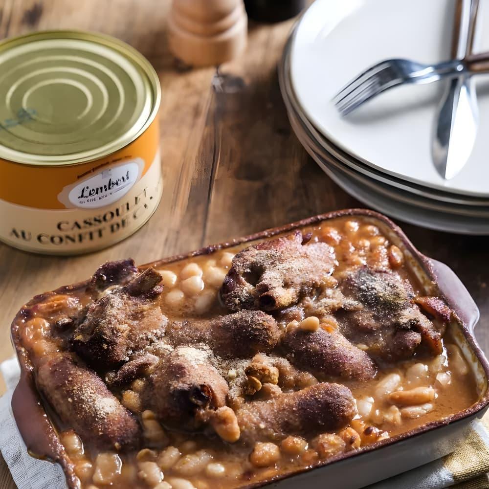 Cassoulet mit Entenconfit aus dem Périgord 800g Maison Lembert