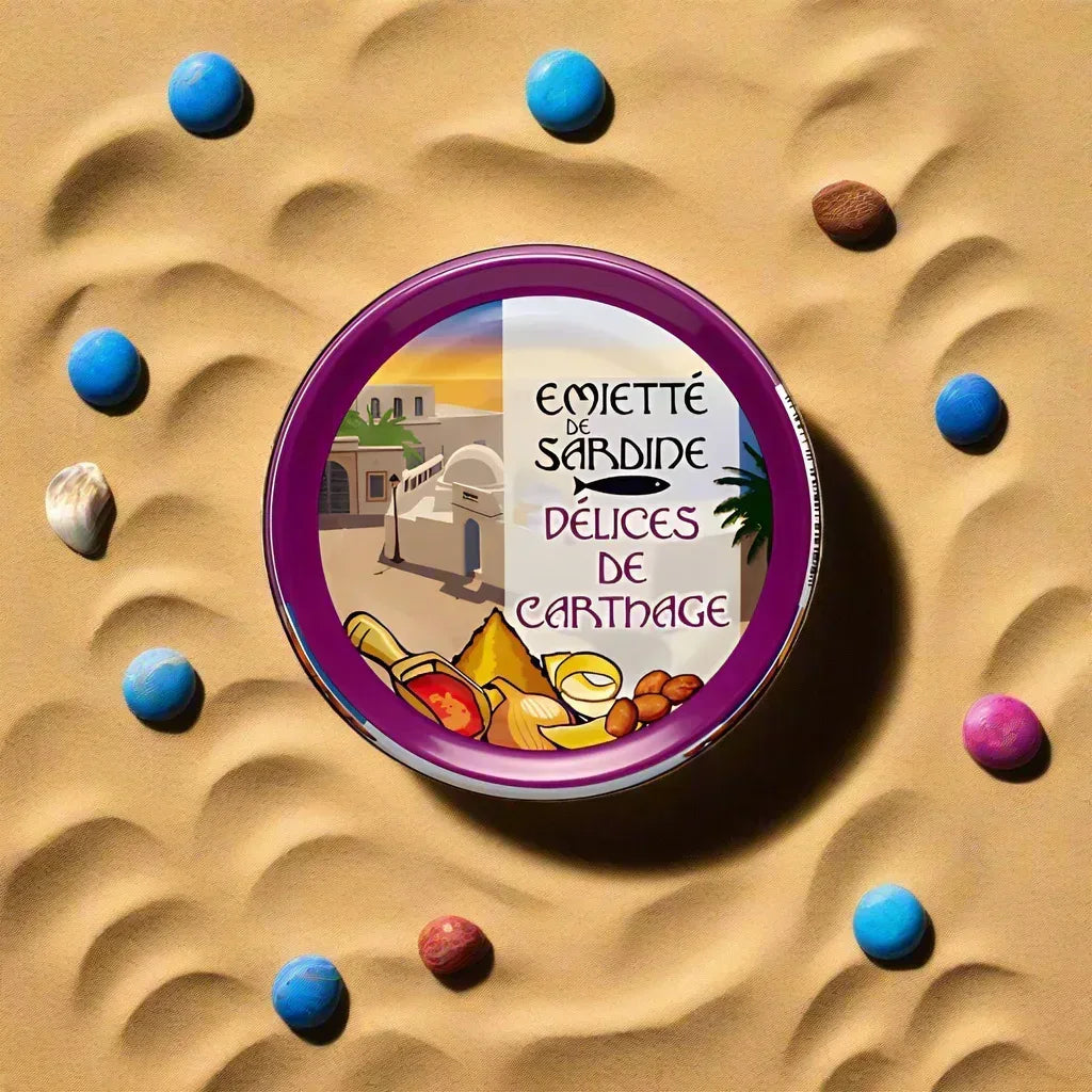 Émietté der Sardine "Délices de Carthage" Belle Iloise