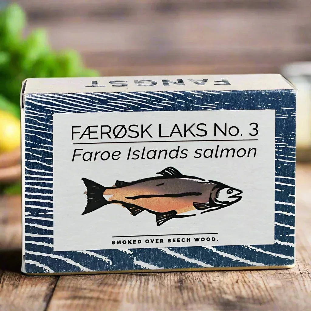 Färöer Lachs N°3, über Buchenholz geräuchert Fangst Nordic
