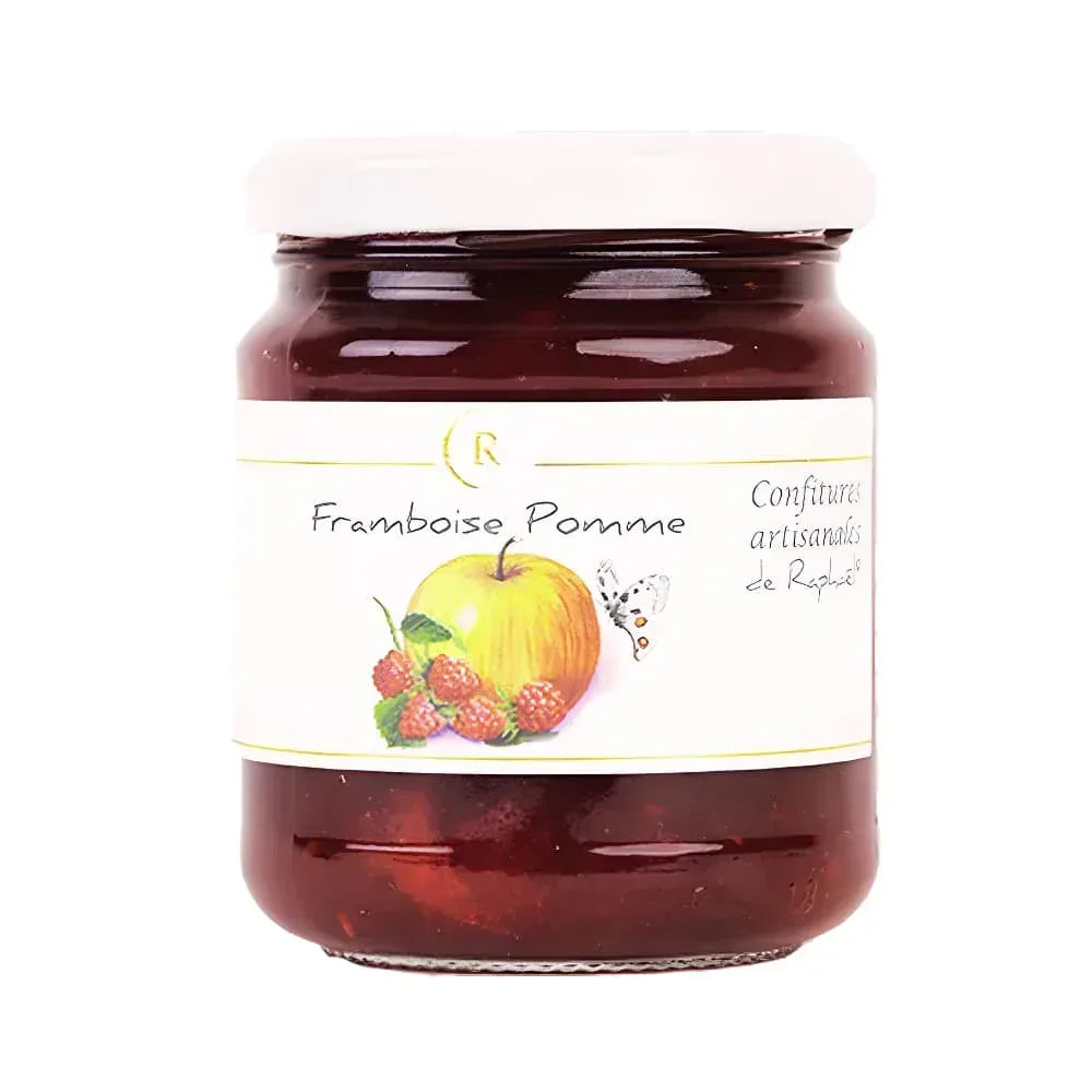 Himbeer-Apfel Konfitüre Extra 250g Confitures de Raphaël