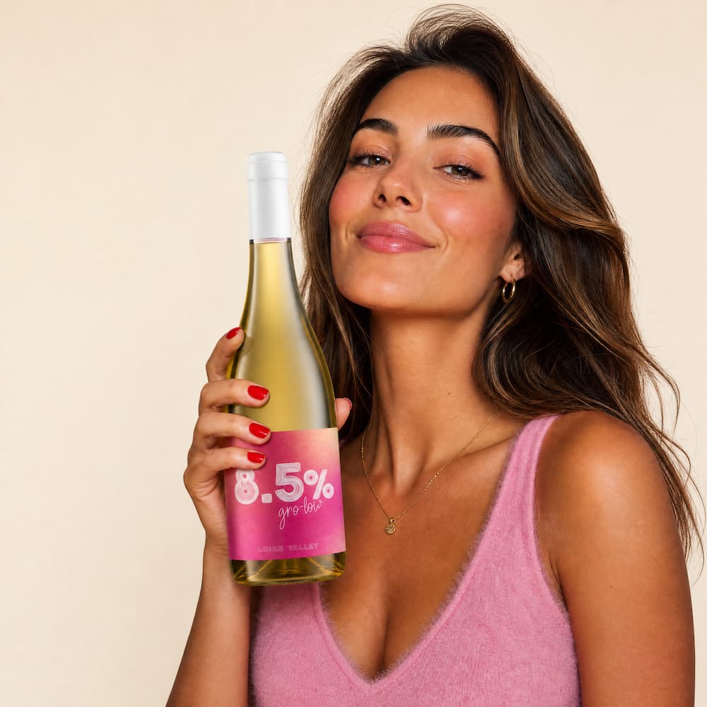Gro-low Blanc – Val de Loire | 8,5 % | 100 % Grolleau gris Domaine Berthier