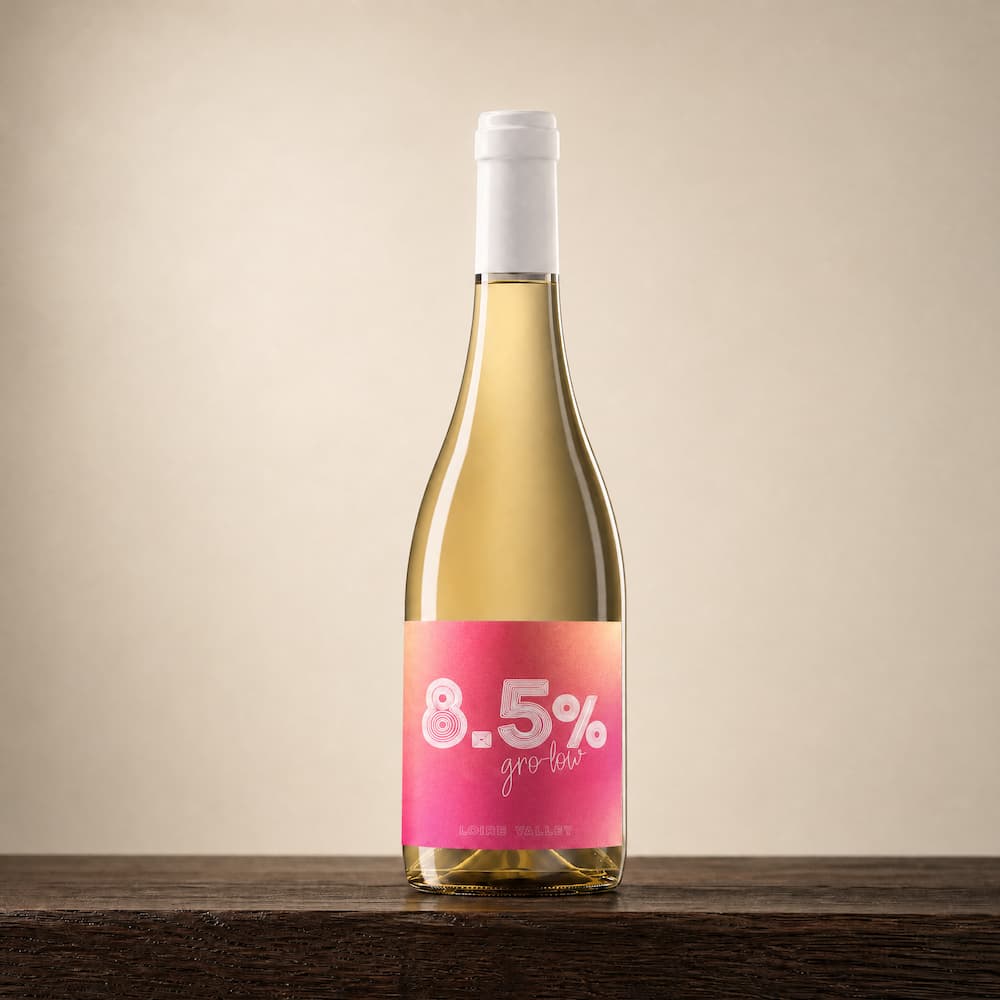 Gro-low Blanc – Val de Loire | 8,5 % | 100 % Grolleau gris Domaine Berthier