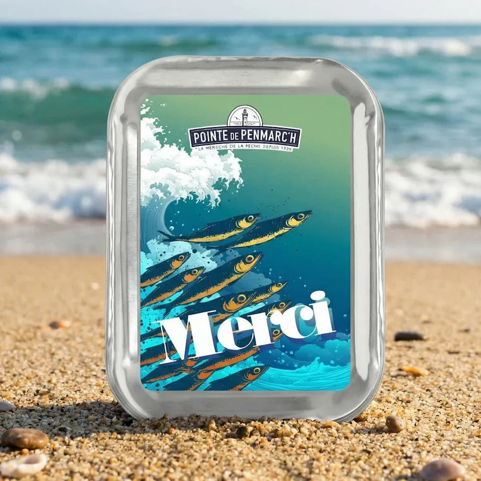 Sardinen in Olivenöl Vierge Extra "Merci ❤️" La Pointe de Penmarch