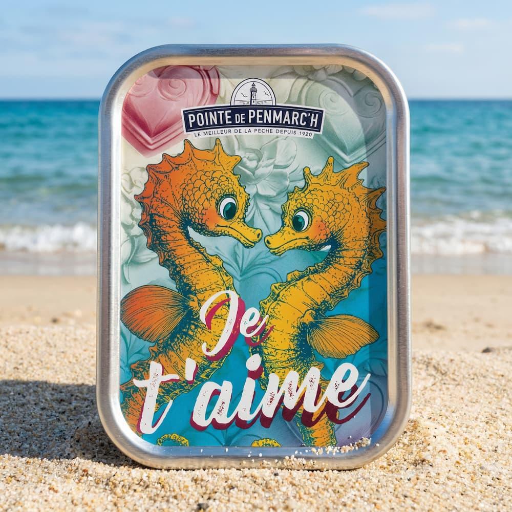 Sardinen in Olivenöl Vierge Extra "Seepferdchen ❤️" La Pointe de Penmarch