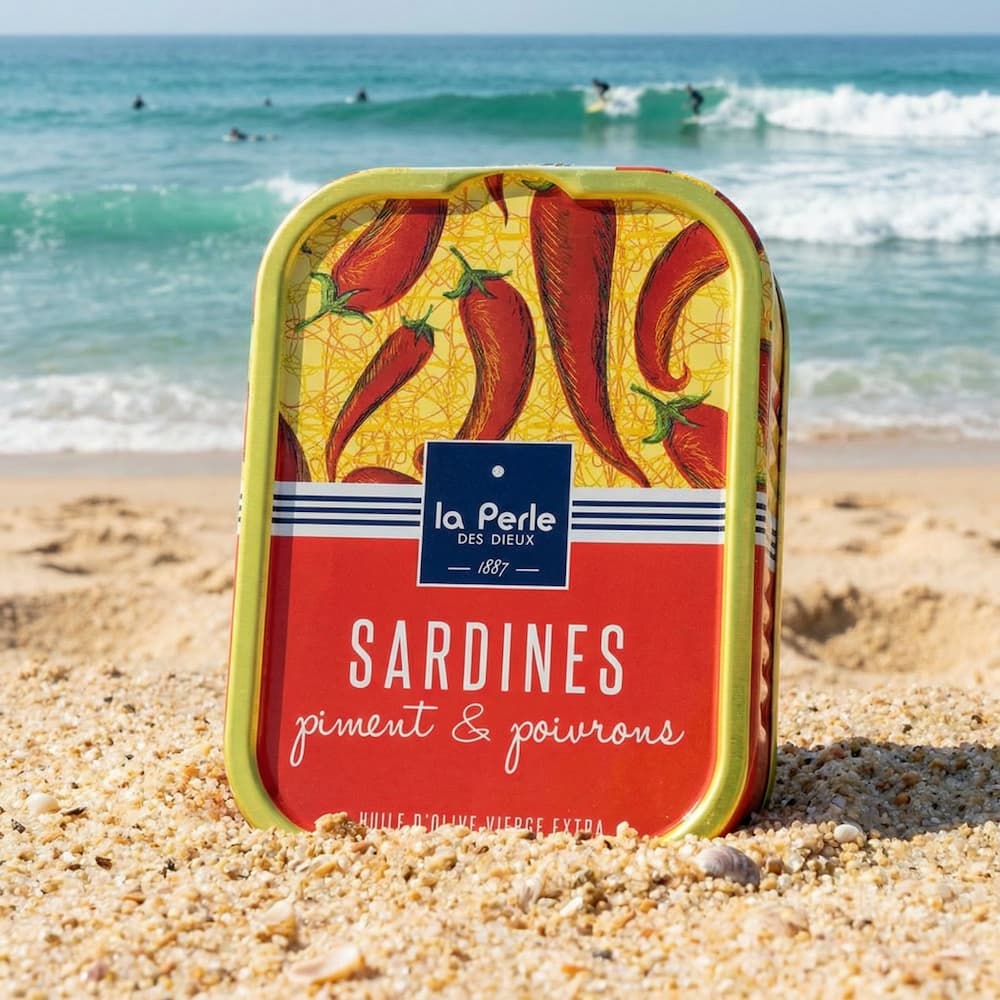 Sardinen mit Chili und Paprika Perle des Dieux