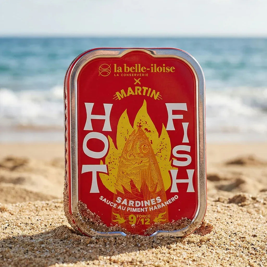 HOT FISH: Sardinen mit Habanero-Chili – Die feurige Kooperation von La Belle-Iloise & Sauces Martin Belle Iloise