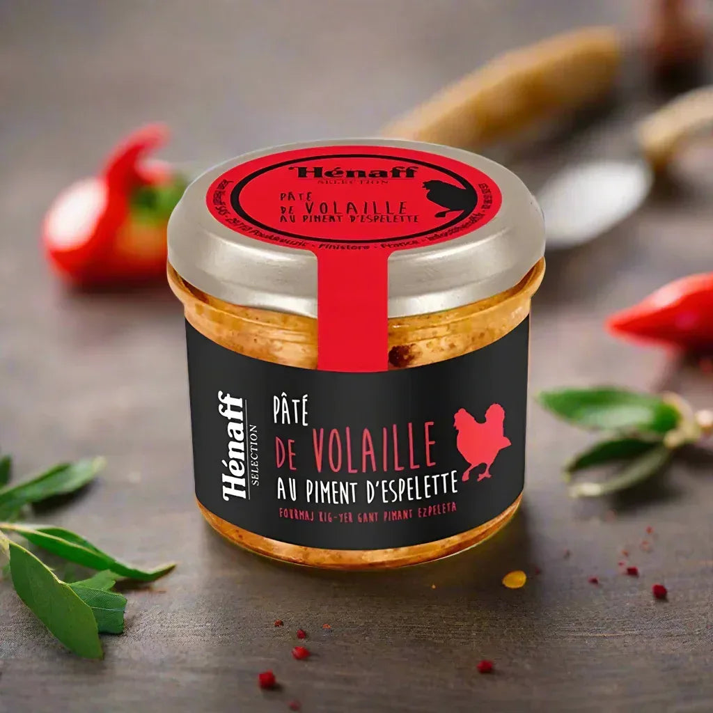 Geflügelpastete mit Piment d'Espelette 90g Henaff