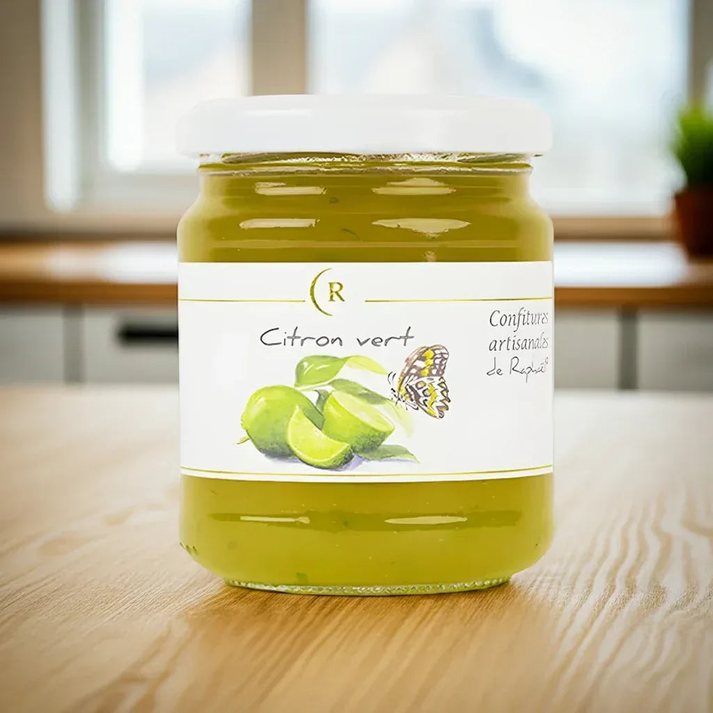 Limetten-Konfitüre Extra 250g Confitures de Raphaël