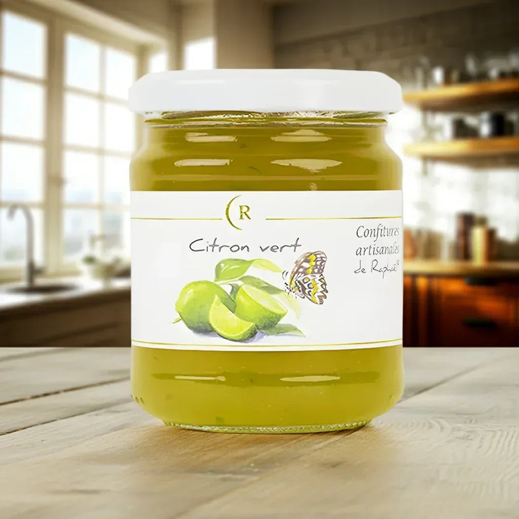 Limetten-Konfitüre Extra 250g Confitures de Raphaël
