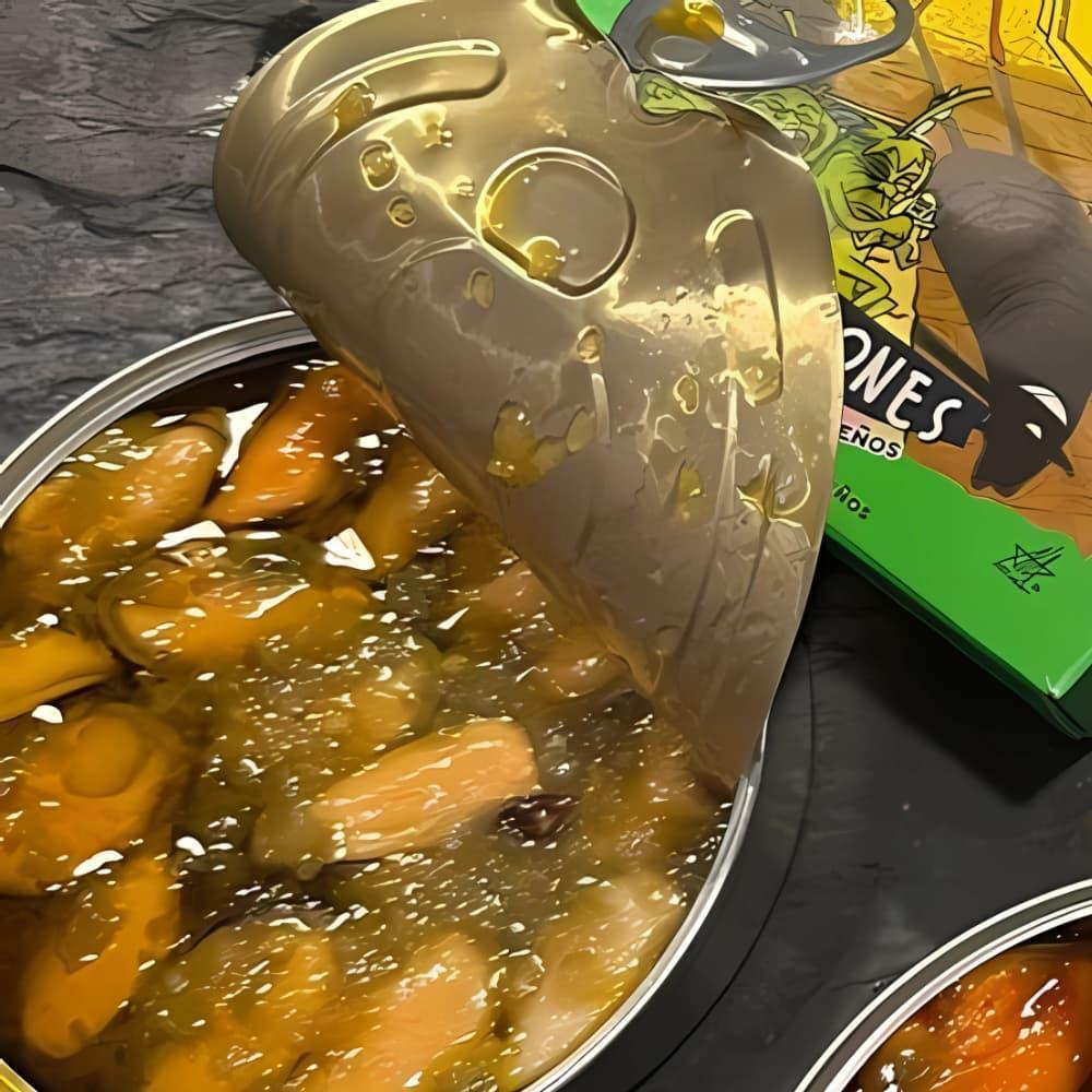 Mariscadora Premium Miesmuscheln mit Jalapeño-Püree 🌶️ Mariscadora