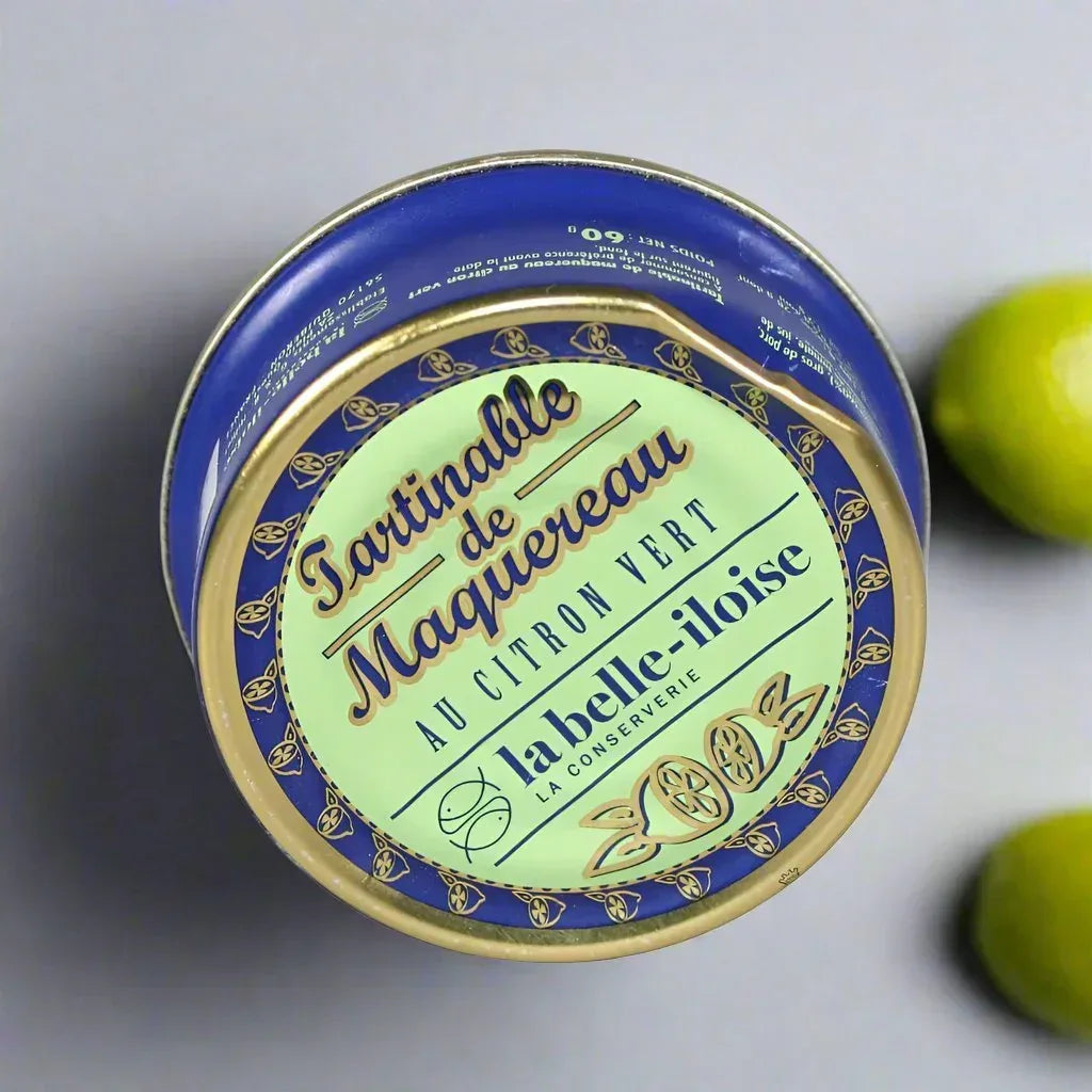 Rillettes von Makrelen mit Limette Belle Iloise