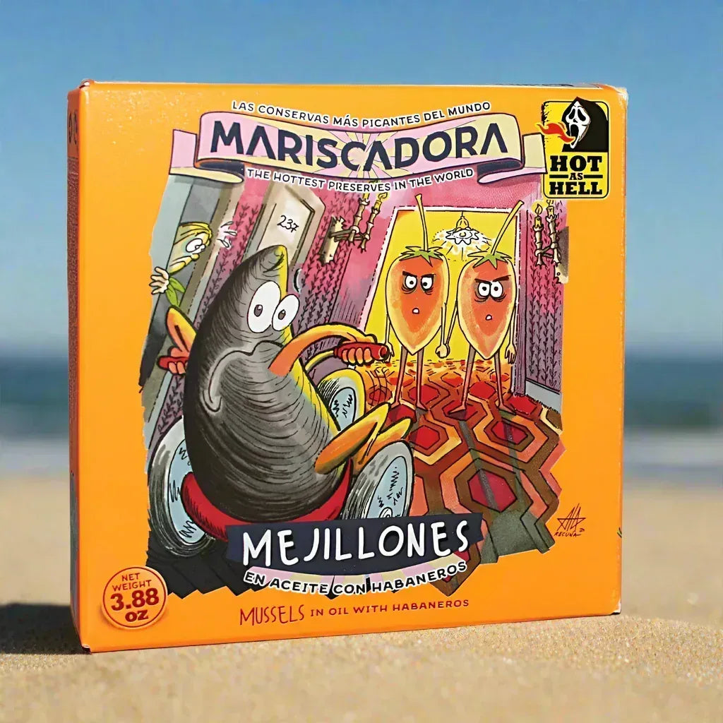 Mariscadora Premium Miesmuscheln mit Habanero-Püree 🌶️ 🌶️ Mariscadora