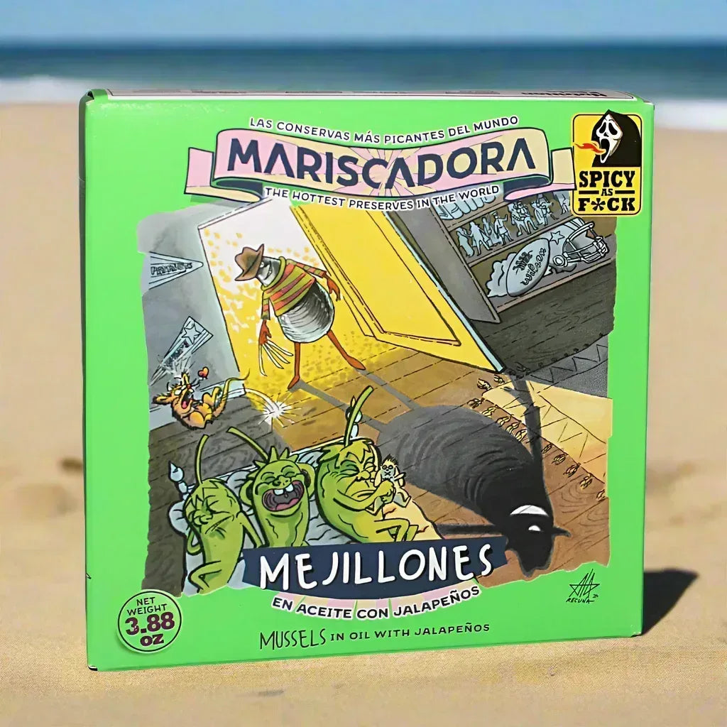 Mariscadora Premium Miesmuscheln mit Jalapeño-Püree 🌶️ Mariscadora
