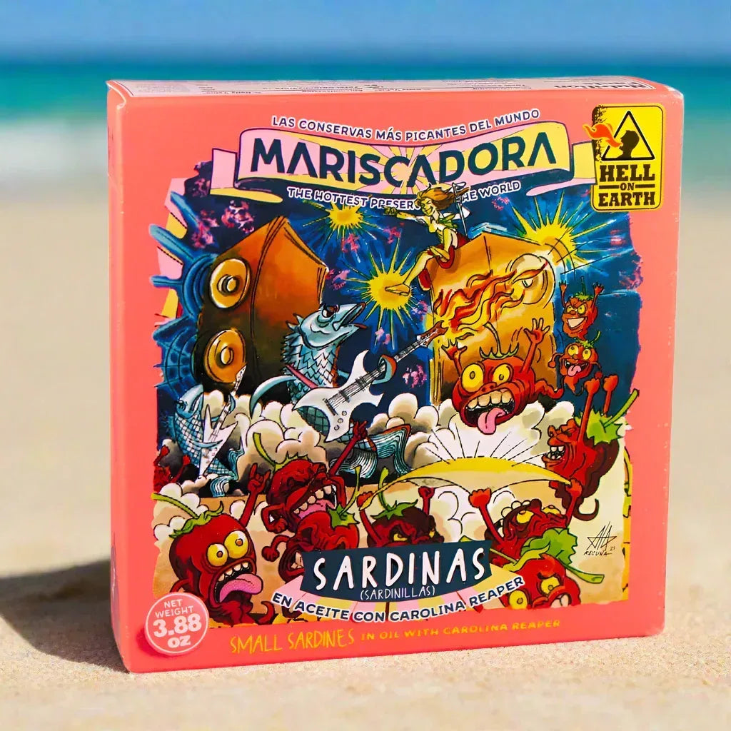 Sardinilla Carolina Reaper 110g 🌶️ 🌶️ 🌶️ Mariscadora