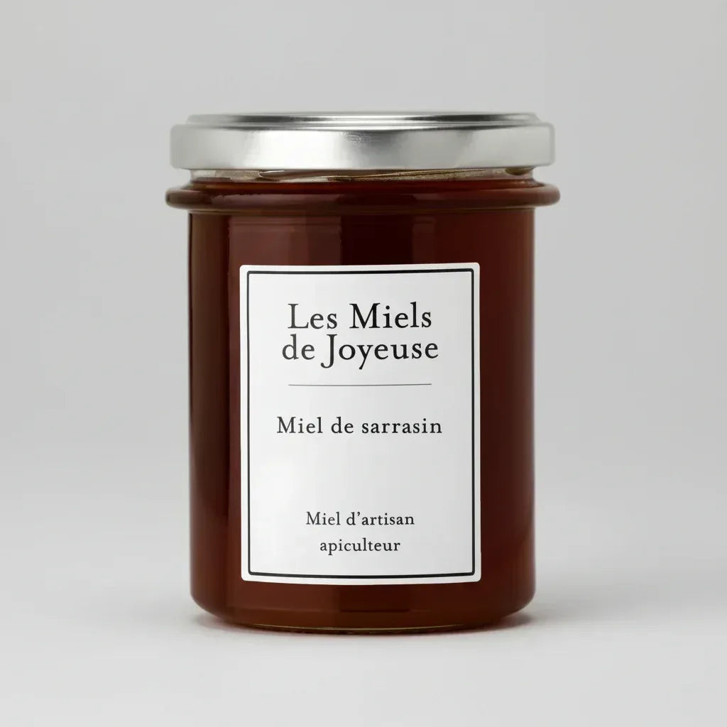 Buchweizenhonig aus der Touraine - Glas 250g Miels de Joyeuse