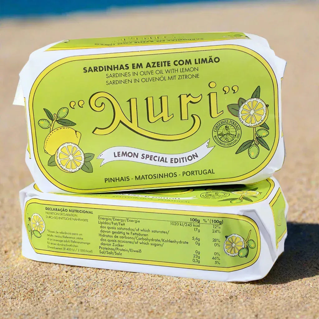 Sardinen Nuri in Olivenöl & Zitrone 🍋 Nuri