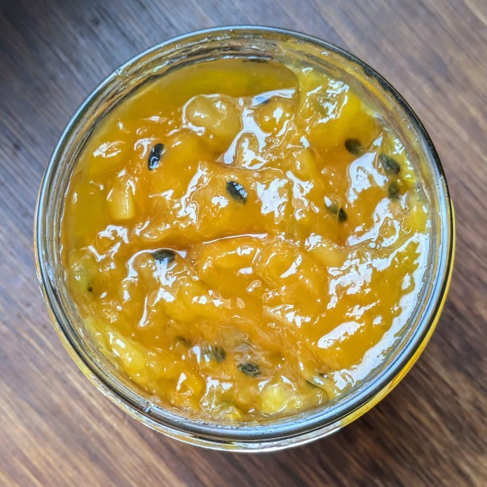 Mango-Passionsfrucht-Konfitüre Extra 370g La Trinquelinette