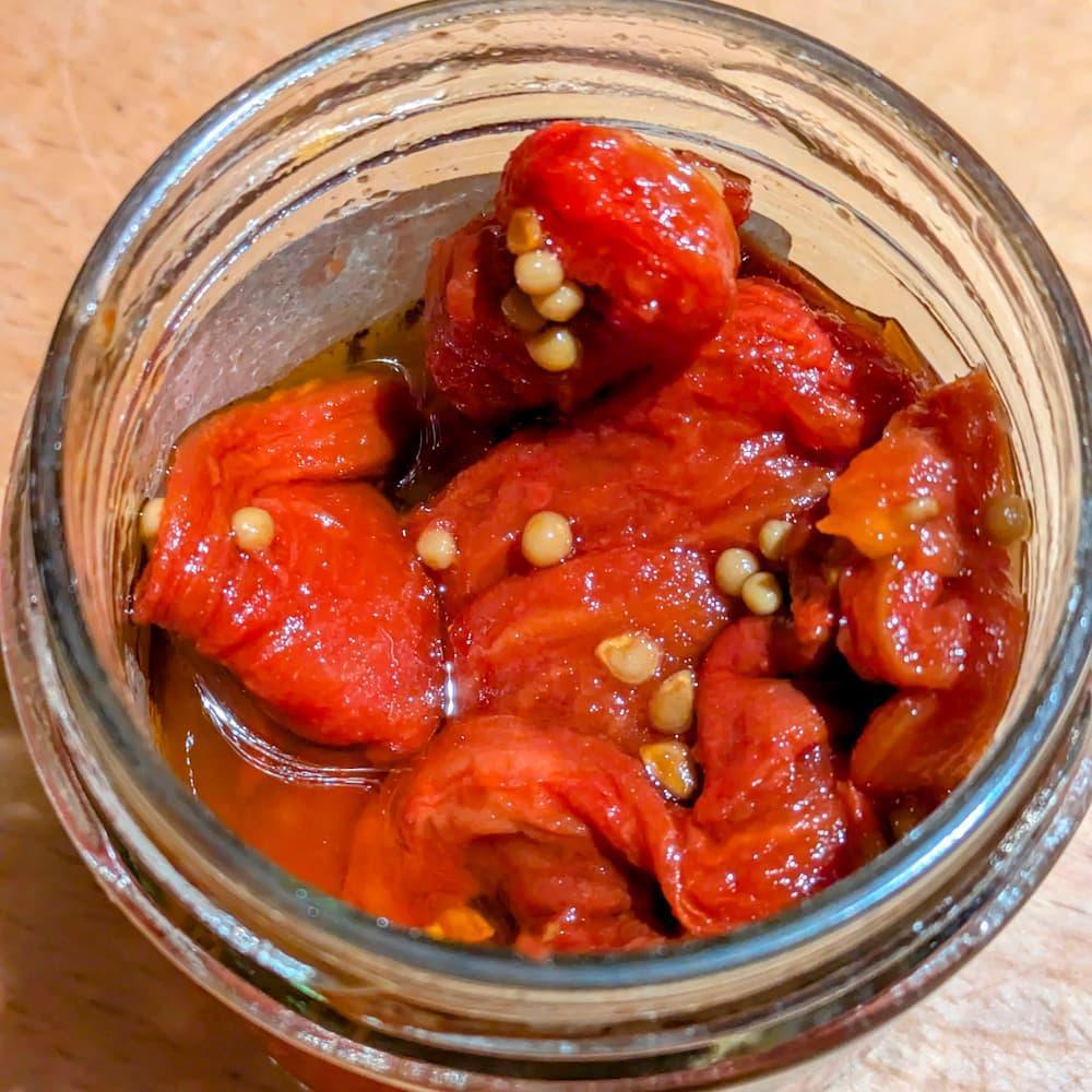 Pickles Tomaten mit Essig, Marc Peyrey 120g Marc Peyrey