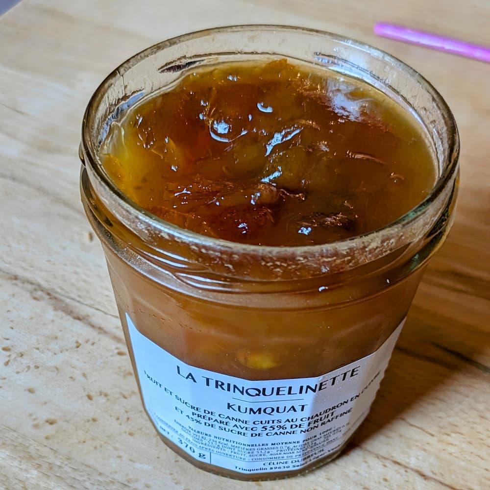 Kumquat-Konfitüre Extra 370g La Trinquelinette