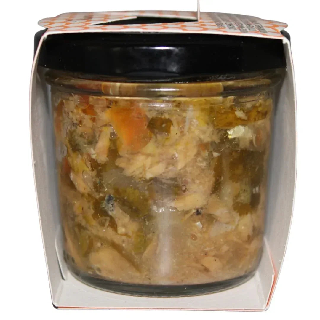PETISCADA Bastard-Makrele mit Karotten und Koriander (Saboreal) 100g Conserveira do Arade