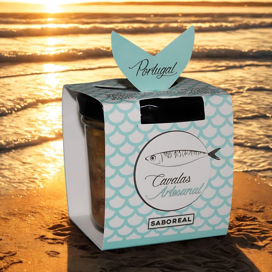 PETISCADA Makrele mit Oliven und Mandeln (Saboreal) 100g Conserveira do Arade