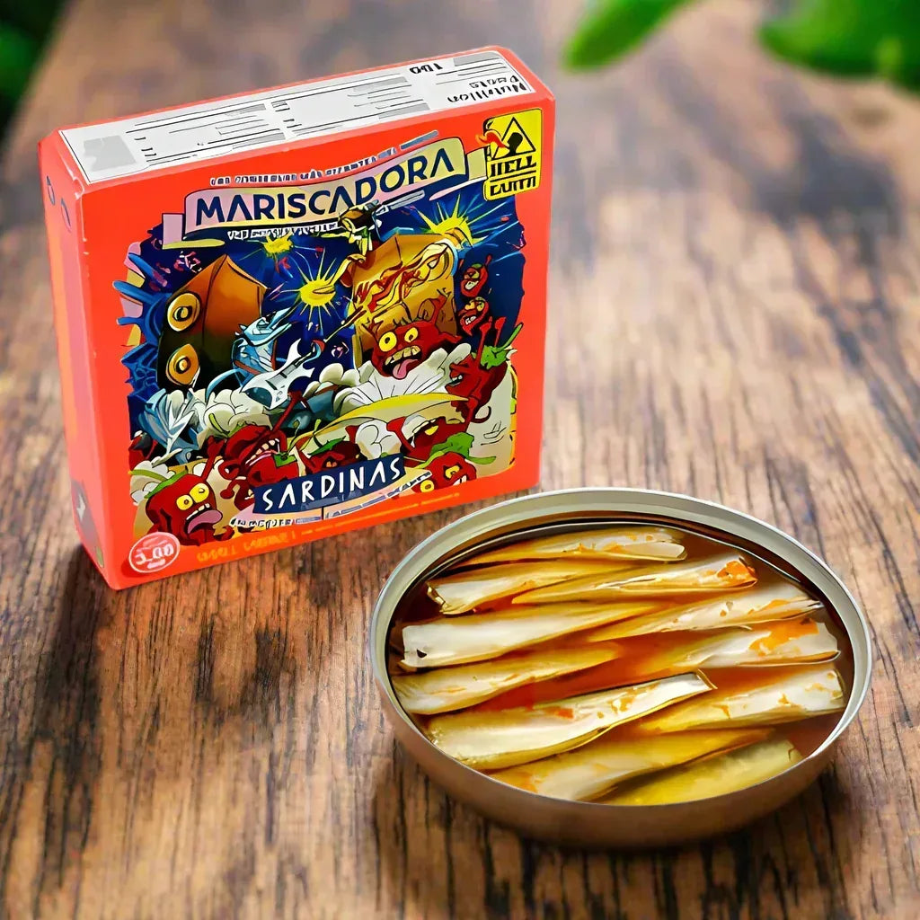 Sardinilla Carolina Reaper 110g 🌶️ 🌶️ 🌶️ Mariscadora
