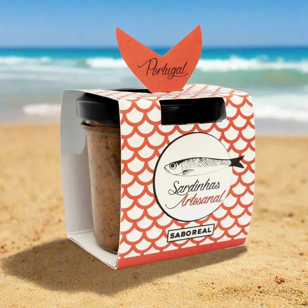 PETISCADA Sardine mit confierten Tomaten SABOREAL 100g Conserveira do Arade