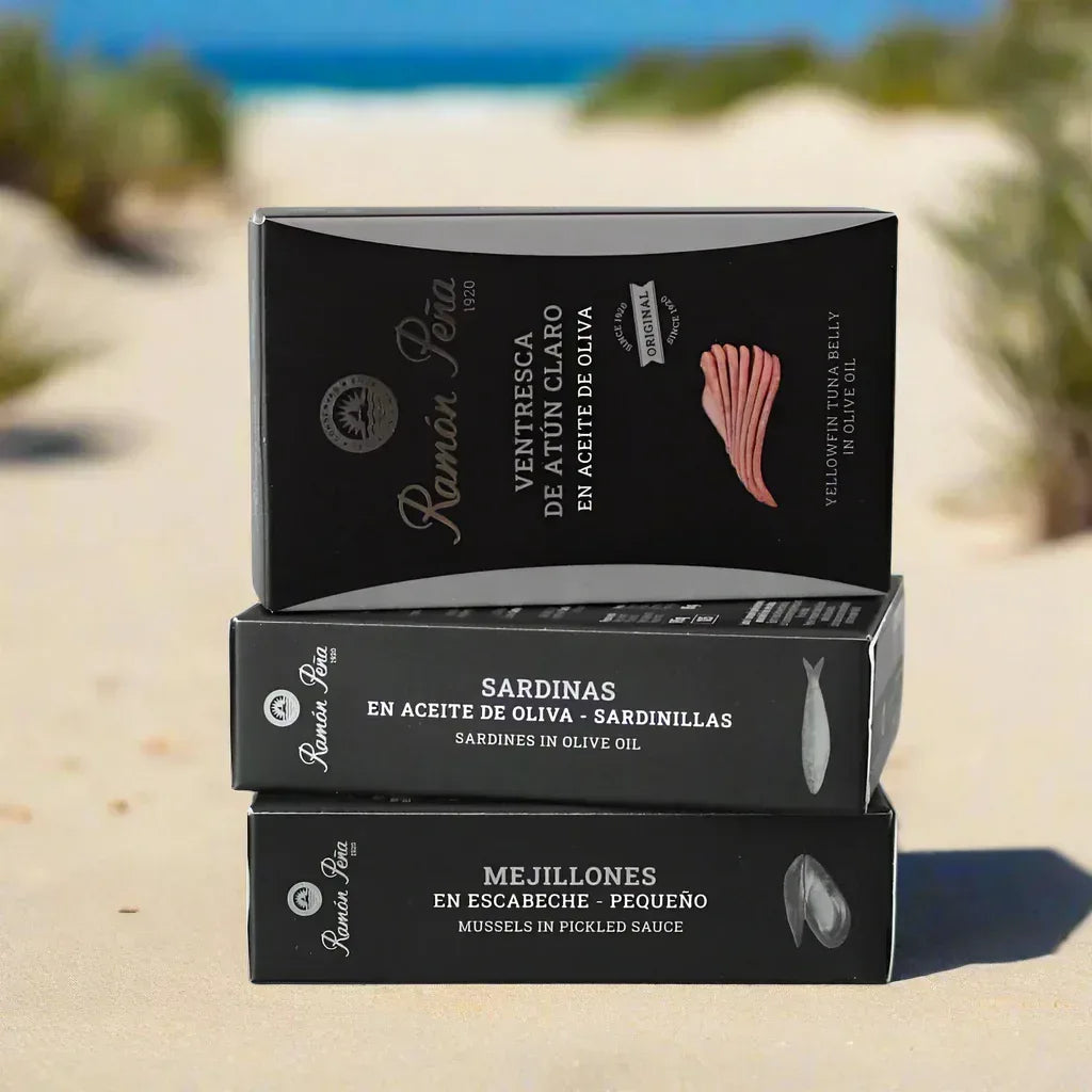 Trio-Box aus Galizien - Schätze der Meere Ramón Peña