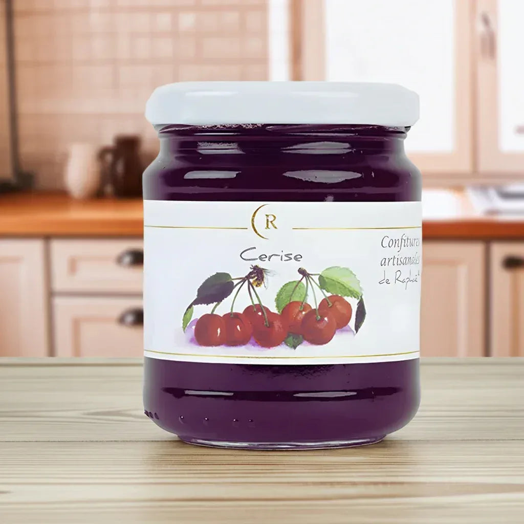 Kirsch-Konfitüre Extra 250g Confitures de Raphaël