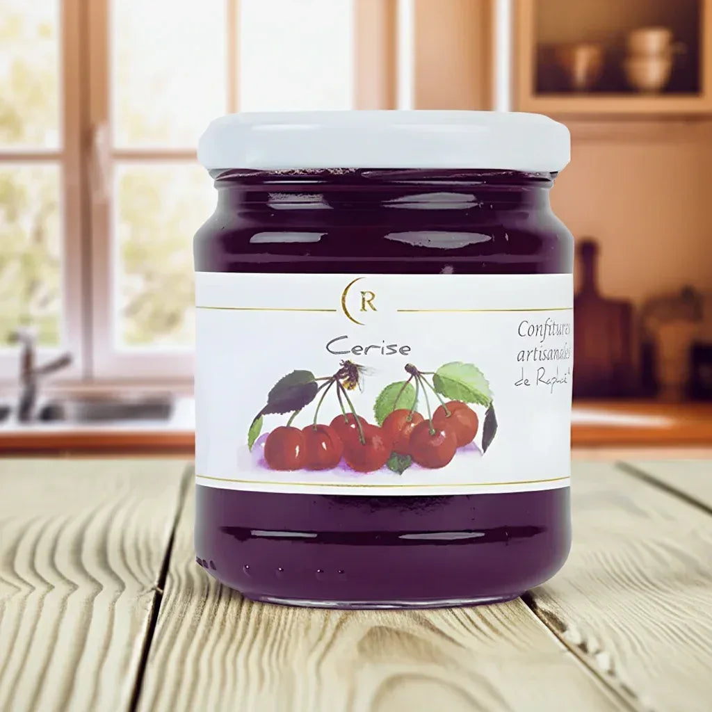 Kirsch-Konfitüre Extra 250g Confitures de Raphaël