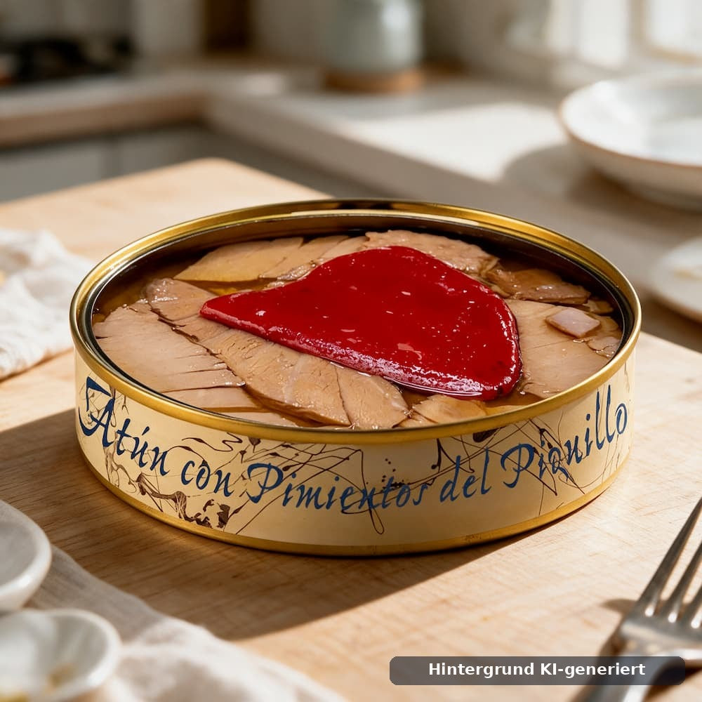 Ventresca vom Thunfisch mit Piquillo-Paprika (280 g) Conservas El Ronqueo