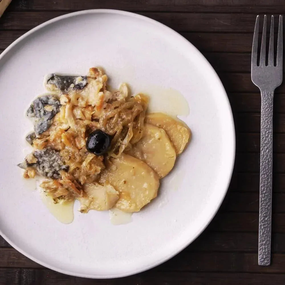 Bacalao nach portugiesischer Art – Ein fertiges Traditionsgericht Real Conservera Espanola