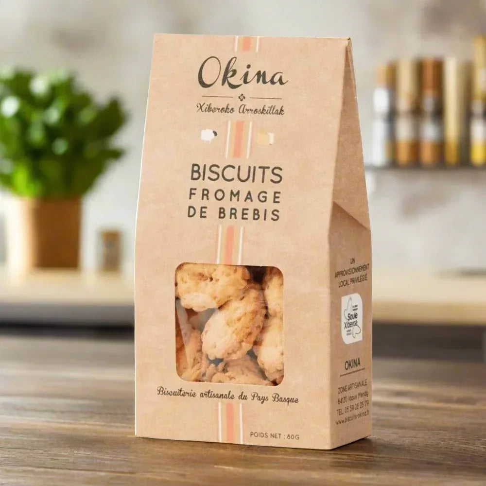 Biscuits mit Schafskäse aus Baskenland Okina
