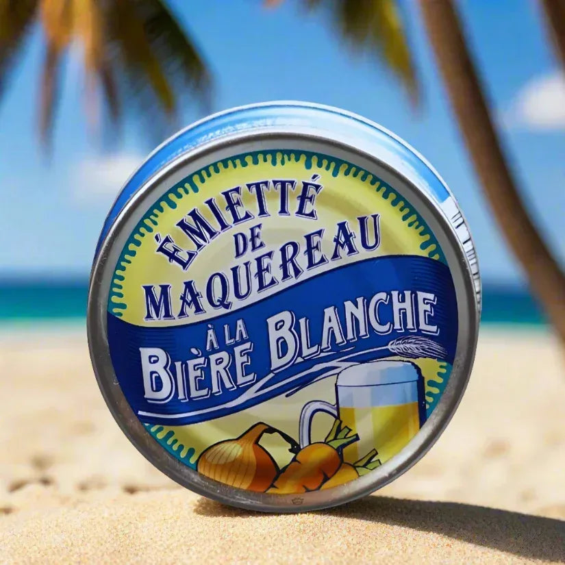 Émietté der Makrele mit Weißbier Belle Iloise