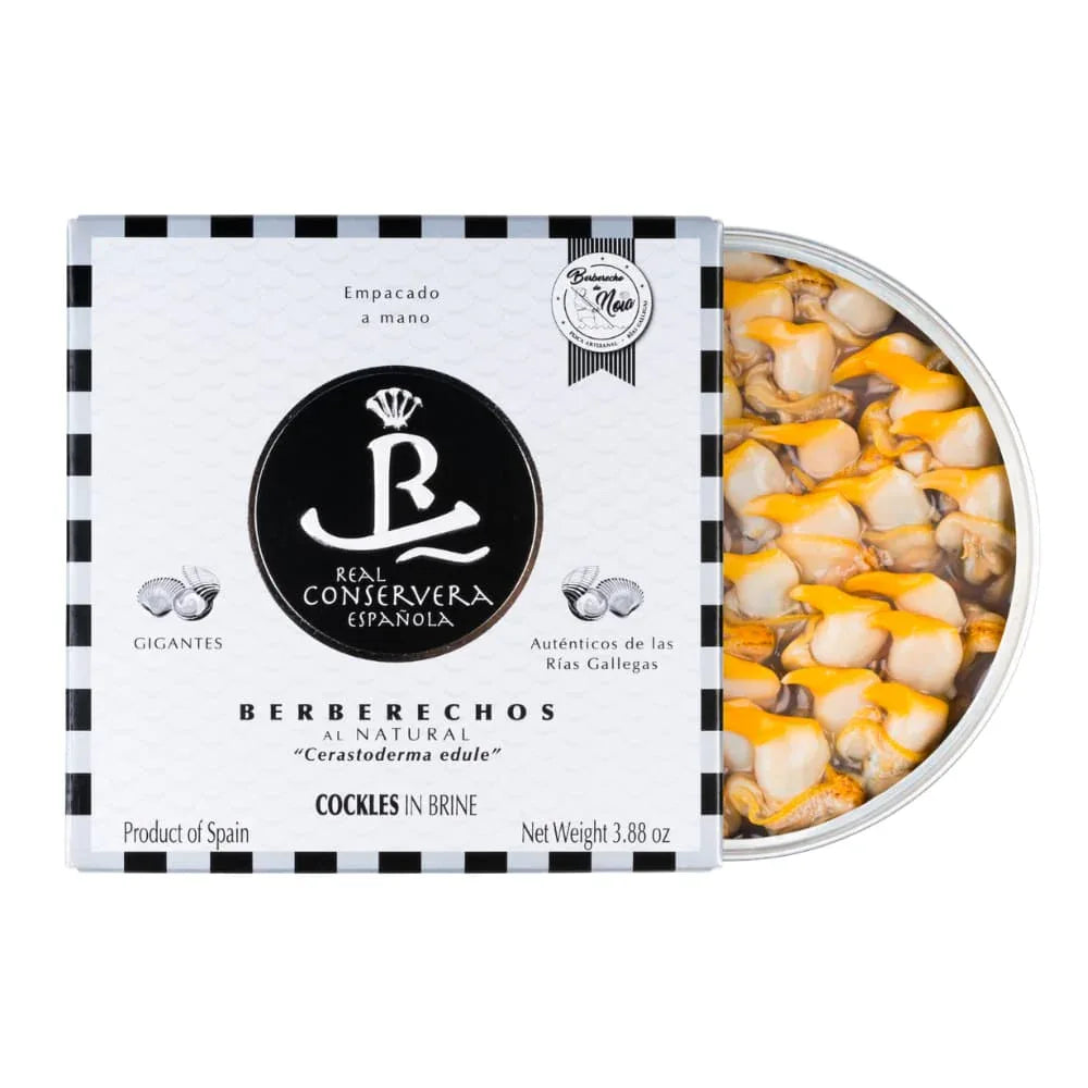 Berberechos al Natural de las Rías Gallegas (Galicische Herzmuscheln im eigenen Saft) Real Conservera Espanola