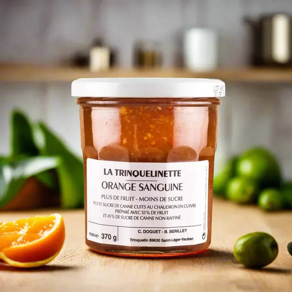 Blutorangen-Konfitüre Extra 370g La Trinquelinette