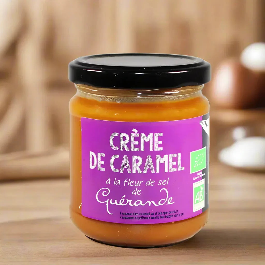 Karamellcreme mit Fleur de Sel aus Guérande 200g Atelier du Sel- Morel et Le Chantoux