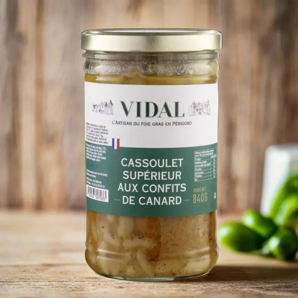 Cassoulet mit Confit de Canard 840g Vidal