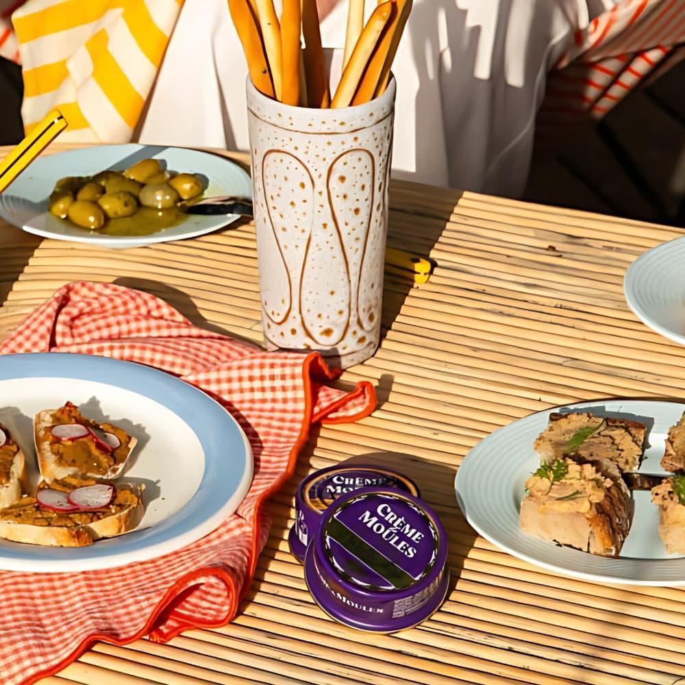 Bretonische Muschelcreme mit Curry Belle Iloise